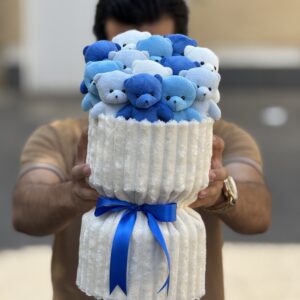 💙 پک خرسی آبی | سایزهای ۶ تا ۱۹ تایی